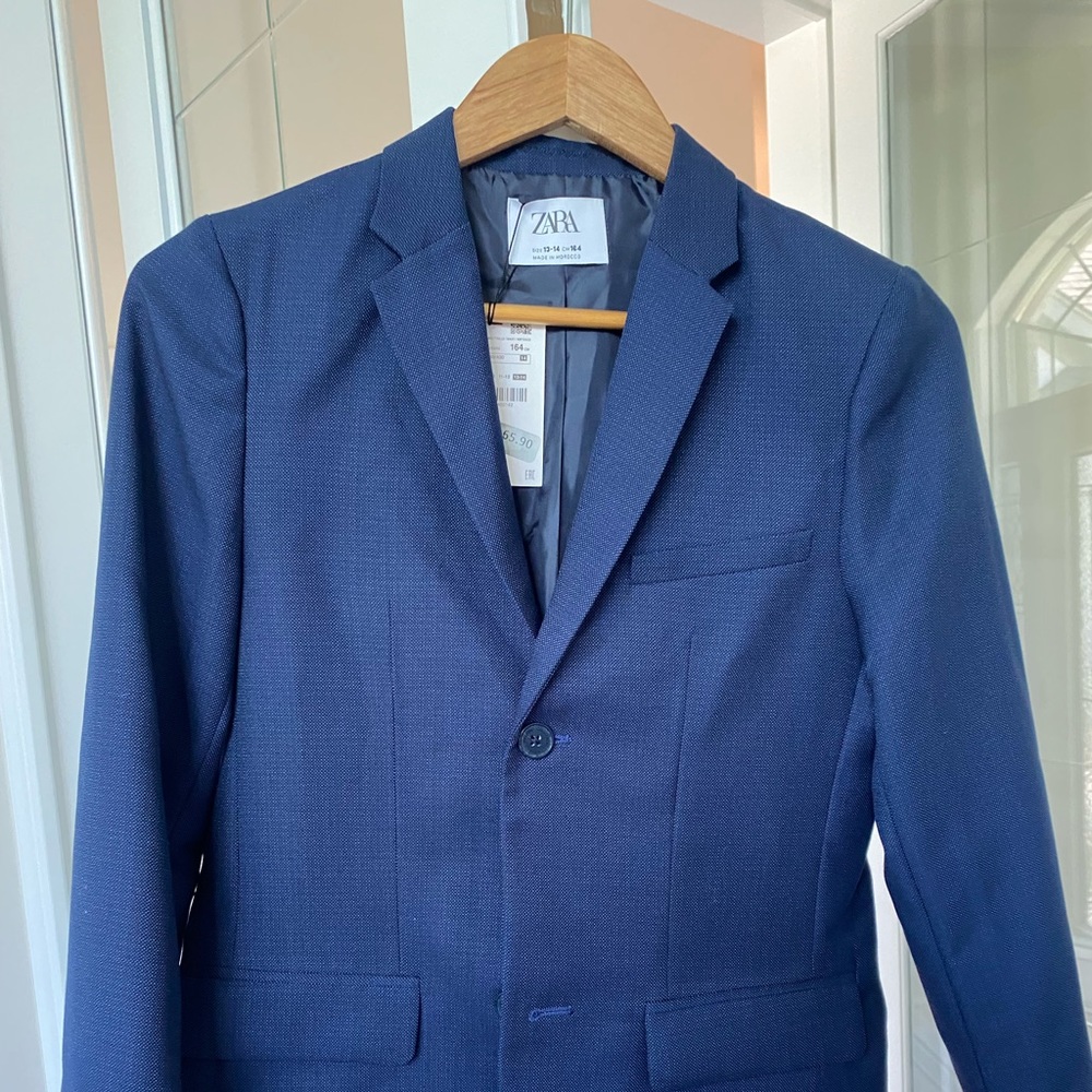Boys Zara summer suit - coat and pants